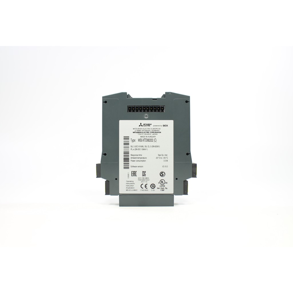 ws0-xtdi80202-mitsubishi-safety-controller-melsec-ws-series-safety-input-plc-mitsubishi