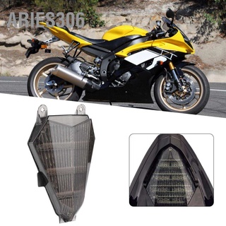 Aries306 ไฟท้ายรถจักรยานยนต์ Led พร้อมสัญญาณไฟเลี้ยว สําหรับ Yamaha Yzf-R6 2006-2016