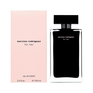 (EDT)  Narciso Rodriguez For Her EDT 100 ml.  กล่องซีล