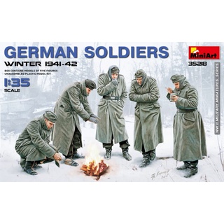 โมเดลประกอบ MiniArt 1/35 MI35218 GERMAN SOLDIERS WINTER