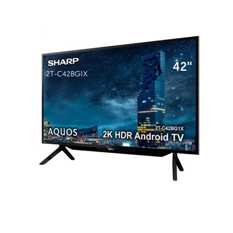 SHARP ANDROID 9.0 FULL HD TV รุ่น 2T-C42BG1X NETFLIX, YOUTUBE, GOOLE ...