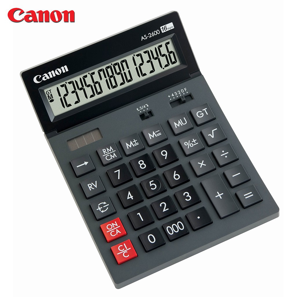 canon-as-2600-hb-เครื่องคิดเลข-16-หลัก