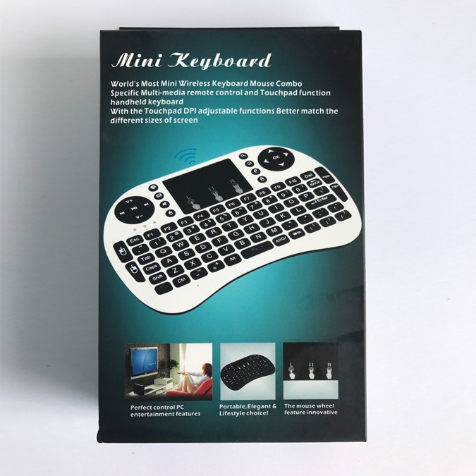 ภาพหน้าปกสินค้าMini keyboard wireless แป้นพิมพ์ไทย-อังกฤษ ชาร์จแบตได้ จากร้าน smootboxtv บน Shopee
