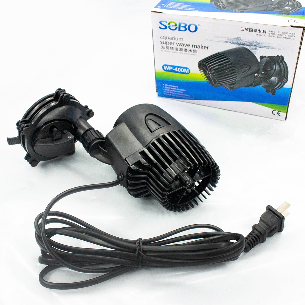 sobo-wave-maker-wp-400m-ปั้มน้ำ-เครื่องทำคลื่นตู้ปลาทะเล-เหมาะกับตู้ขนาด-36-48-นิ้ว