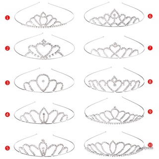 Aod มงกุฎเจ้าหญิง ประดับเพชรเทียม เครื่องประดับผม ของขวัญ สําหรับเด็ก