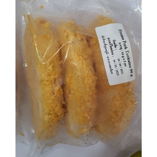 สินค้า หมูทงคัตสึ สเต็กหมูชุบเกร็ดขนมปัง FORZEN TONKATSU PORK แพค 270 กรัม  ค่าจัดส่ง99 ทั่วไทย/โค้ดลด 99 บาท