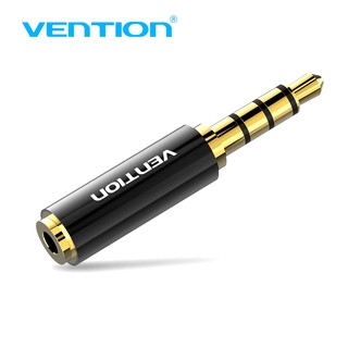 VENTION 24h อะแดปเตอร์เสียง ตัวผู้ 3.5 มม. เป็นตัวเมีย 2.5 มม. สําหรับโทรศัพท์มือถือ คอมพิวเตอร์ MP3 หูฟัง ลําโพง