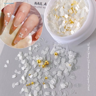Farfi  Eye-catching Nail Ornament Sparkling Nail Glitter Sequins Manicure Jewelry Charming Nail Supplies