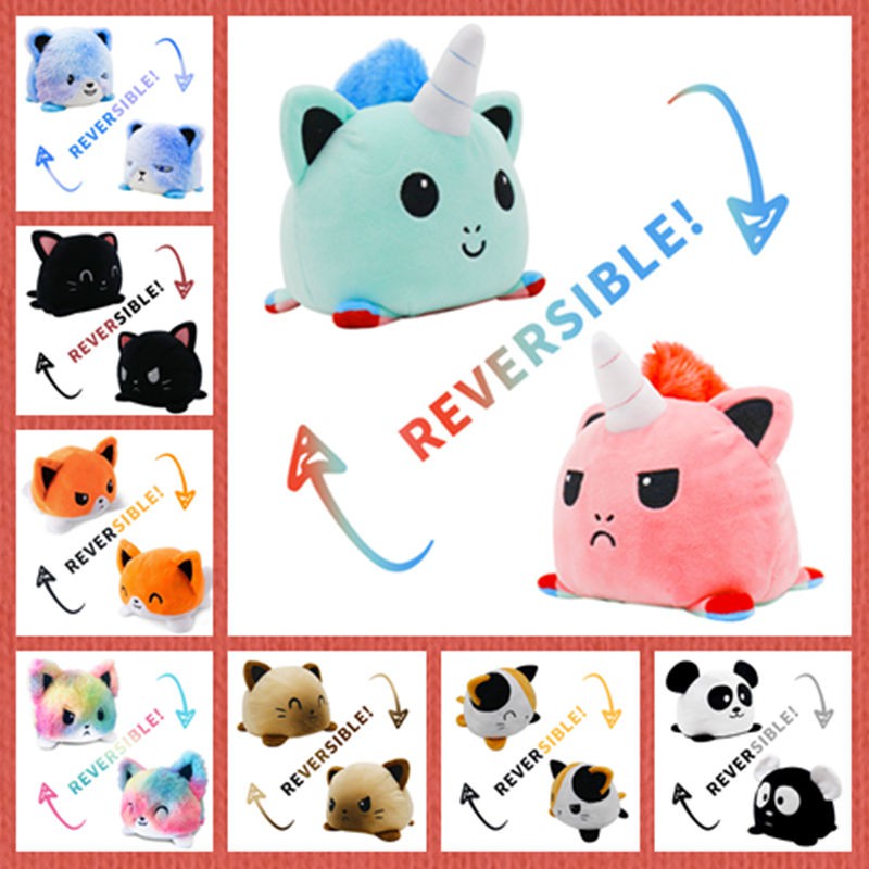 foreverbest-reversible-flip-plush-cat-พลิกตุ๊กตาสัตว์-ตุ๊กตา-แมว-ของเล่น-ตุ๊กตาสัตว์-ตุ๊กตาของเล่นตุ๊กตา-ของเล่นเด