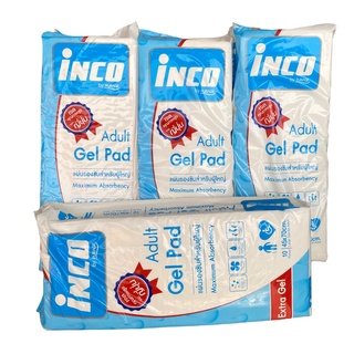 แผ่นรองซับ INCO แบบมีเจล( แพ็ค 3 ห่อ)