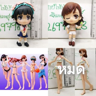 (แท้/มือ2ไม่มีฐาน) Sega EXF Misaka Mikoto To Aru Majutsu no Index II figure อินเดกซ์ คัมภีร์คาถาต้องห้าม Yujin SR