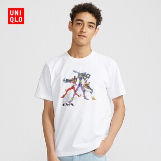 ชายและหญิง (UT) เสื้อยืดพิมพ์ลาย Neon Genesis Evangelion EVA (แขนสั้น) 428165 Uniqlo
