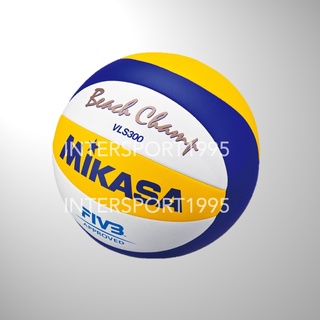 ภาพขนาดย่อของภาพหน้าปกสินค้าวอลเล่ย์บอลชายหาด MIKASA รุ่น VLS300 จากร้าน intersport1995 บน Shopee