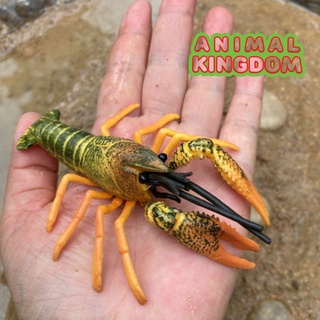 Animal Kingdom - โมเดลสัตว์ กุ้งเครฟิช เหลือง ขนาด 11.00 CM (จากสงขลา)