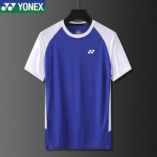 YONEX Yonex เสื้อแบดมินตันชาย เสื้อกีฬา เสื้อกีฬาระบายอากาศได้ดีแห้งเร็ว