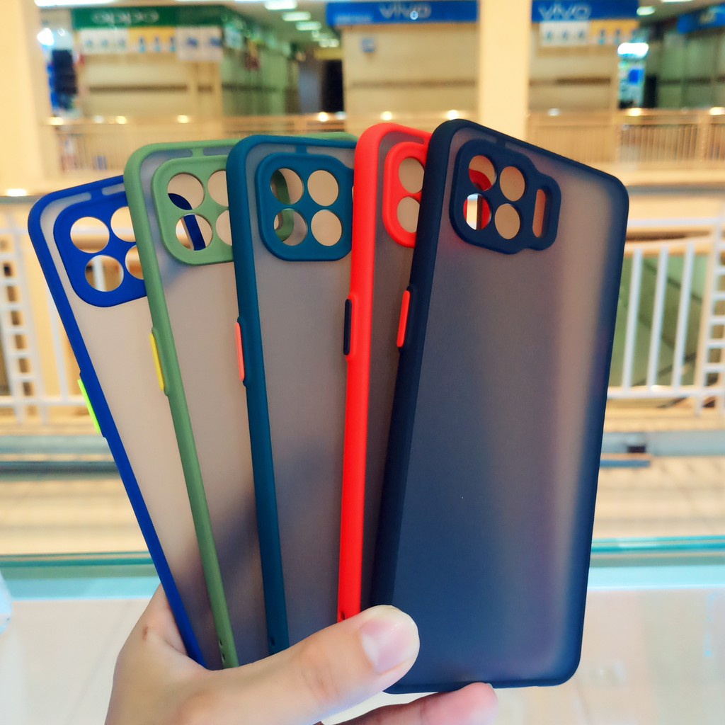 เคสเคลือบไฮบริด Oppo Reno 4, Reno 4F, Reno 5 Candy Bumper Case | Shopee ...