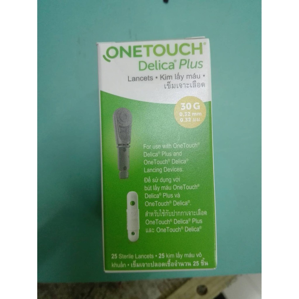 ภาพหน้าปกสินค้าเข็มเจาะ / แผ่นตรวจ ONETOUCH ULTRA DELICA PLUS 25'S จากร้าน wellcarepharm บน Shopee