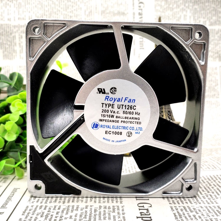 royal-fan-ut126c-12038-ac220v-พัดลมอินเวอร์เตอร์ลิฟท์-toshiba-ขนาด-12-ซม-12-ซม