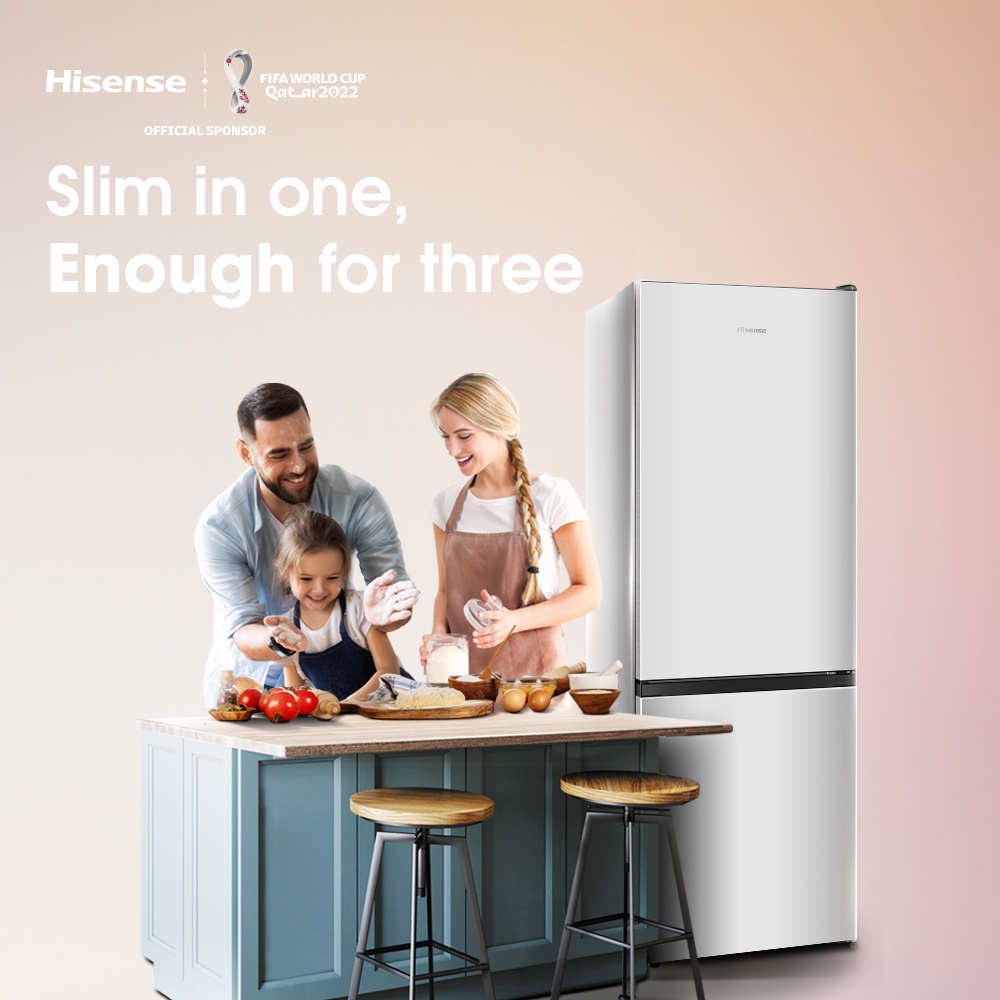รูปภาพรายละเอียดของ Hisense ตู้เย็น 2 ประตู :10.6 Q/299 ลิตร รุ่น ERB286S