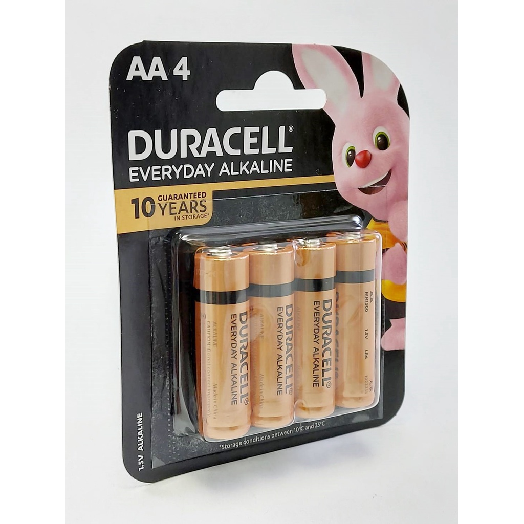 ภาพหน้าปกสินค้าDuracell อัลคาไลน์ รุ่น AA-4 จำนวน 1 แพ็ค (4 ก้อน) จากร้าน woravitperfection บน Shopee