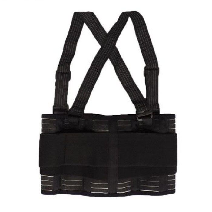 เข็มขัดยกของ-อุปกรณ์เซฟตี้-เข็มขัดพยุงหลัง-lifting-belt-back-support-black