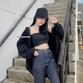 Wavy Bucket Hat *H022 หมวกบัคเก็ต