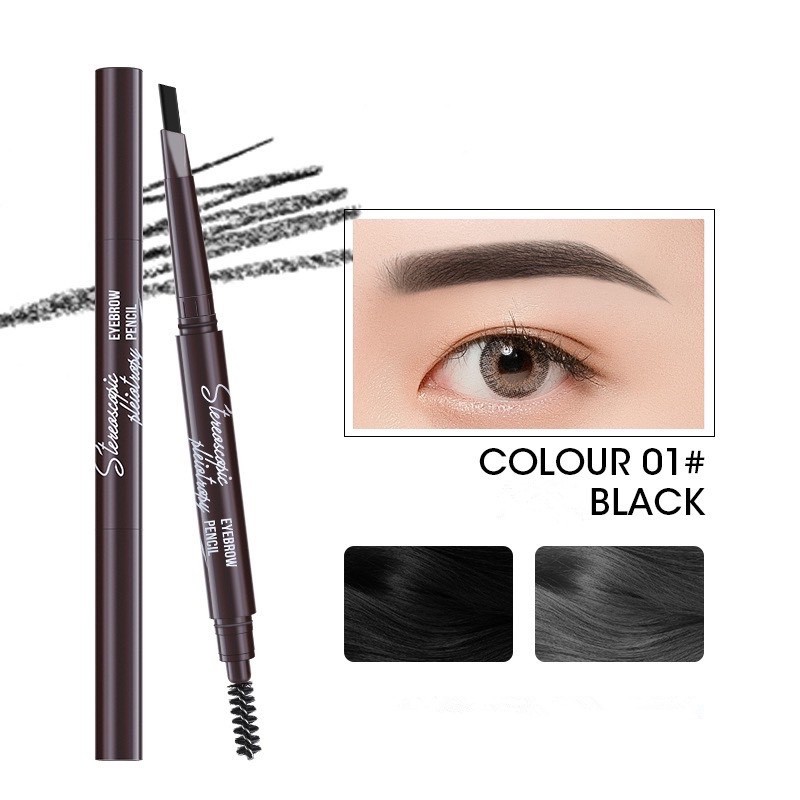 ภาพสินค้าDrawing Eye Brow เพิ่มความสวย ดินสอเขียนคิ้วปริมาณเพิ่มขึ้น 30% กันน้ำ ติดทน เขียนง่าย สีสวย ติดทน ติดนาน คอนเฟิร์มจ้า จากร้าน wen.t.studio บน Shopee ภาพที่ 3