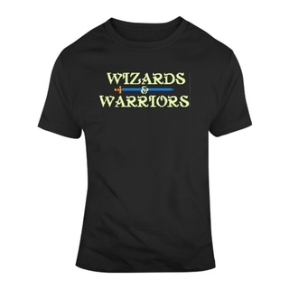 เสื้อยืดพิมพ์ลายแฟชั่น เสื้อยืด พิมพ์ลาย Wizards And Warriors Video Fan โอเวอร์ไซซ์ เหมาะกับของขวัญวันพ่อ สําหรับผู้ชาย