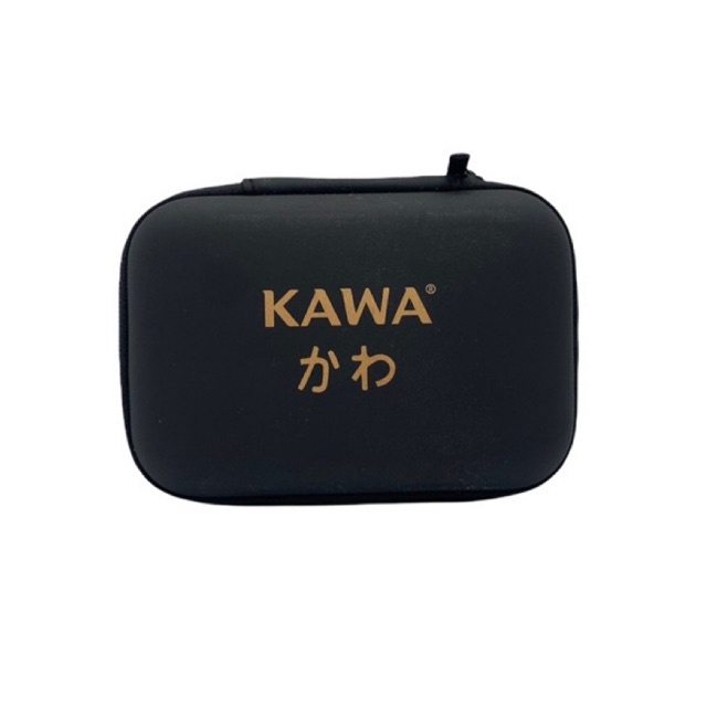 กระเป๋าเก็บหูฟังยี่ห้อ-kawa-สีดำ