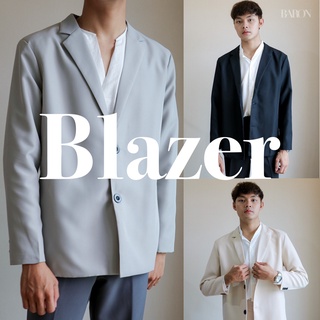[สินค้าขายดี] BARON Blazer เสื้อเบลเซอร์ เสื้อสูทผู้ชาย เกรดพรีเมี่ยม ชุดไปงานแต่ง