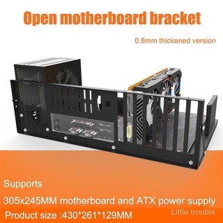 คอมพิวเตอร์ ATX/EATX Open Mining Frame Thickened ETH Motherboard Bracket Fixing Frame Bitcoin Mining Rig Case Support ITX/ MICRO ATX เครื่องขุด