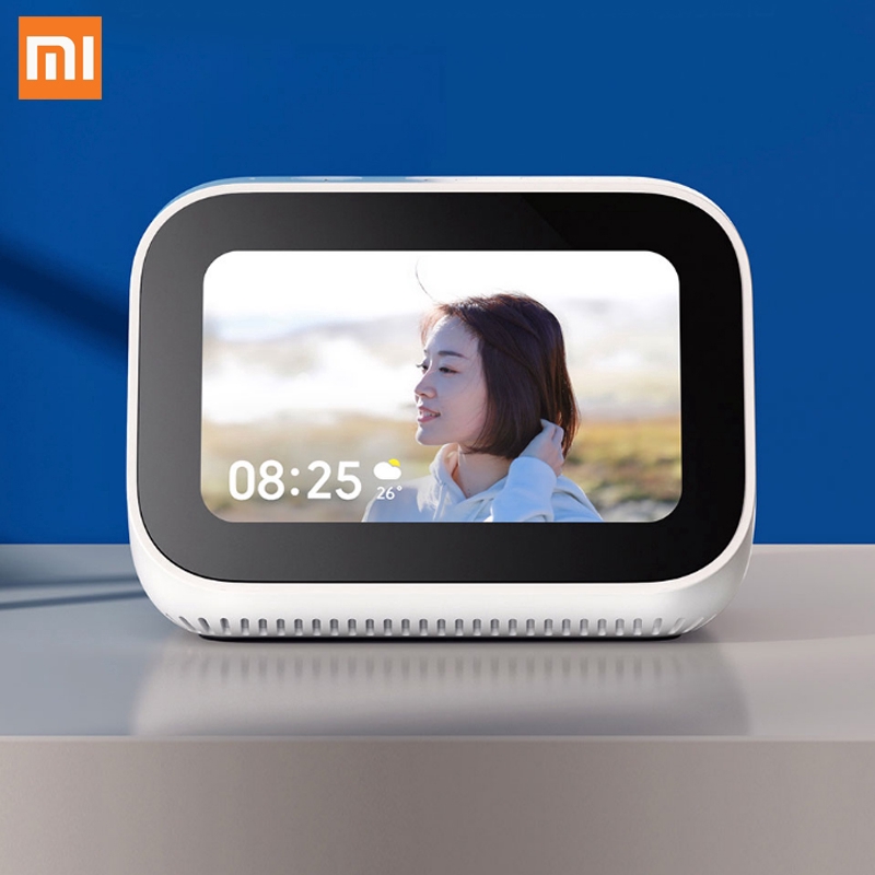 xiaomi-xiao-ai-ลําโพงหน้าจอสัมผัส-lx04-xiaoai-ai-หน้าจอสัมผัส-ลําโพงบลูทูธ-5-0-นาฬิกาปลุกดิจิตอล-wifi-ควบคุมวิดีโอ-ลําโพงอัจฉริยะ