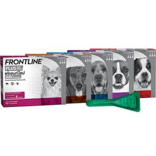 ภาพขนาดย่อของสินค้าFrontline Plus ยาหยดกำจัดเห็บ หมัด ไข่หมัด สำหรับสุนัข