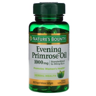 ภาพหน้าปกสินค้าNature\'s Bounty, Evening Primrose Oil, 1000 mg, 60 Softgels ที่เกี่ยวข้อง