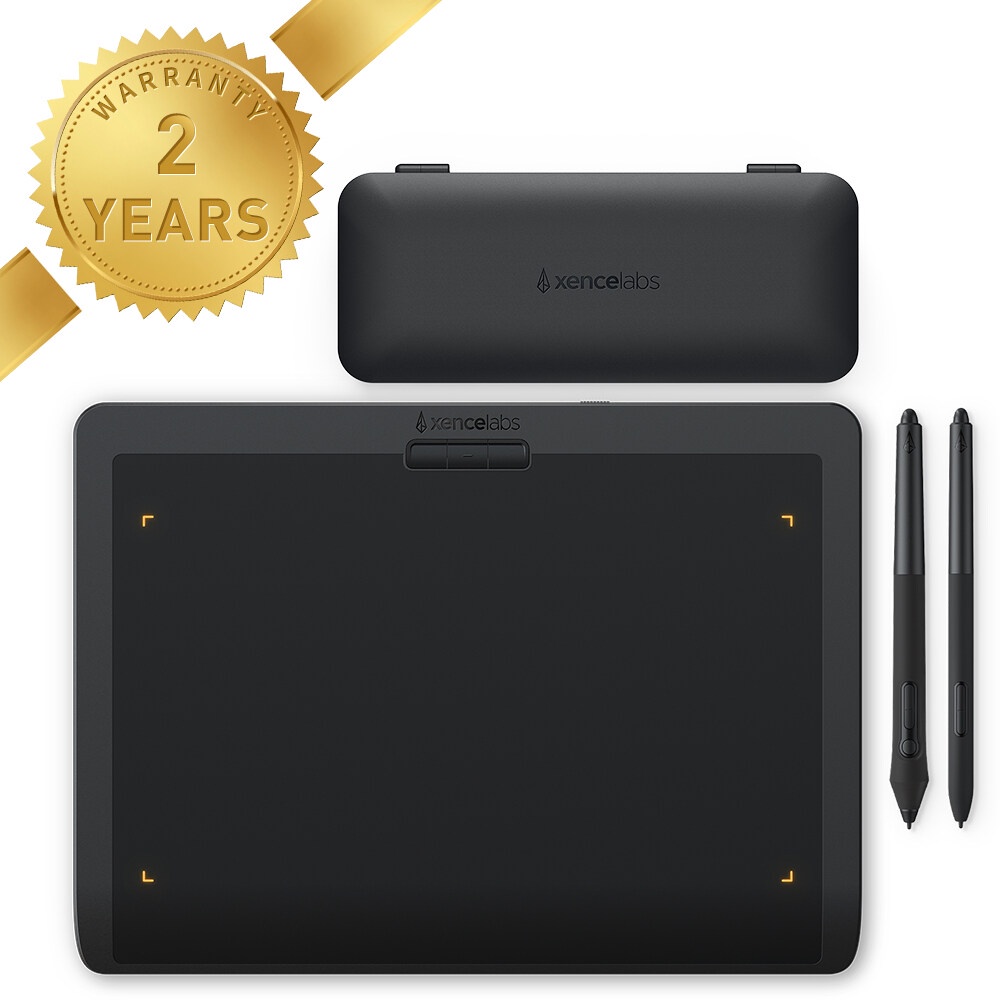 Xencelabs Pen Tablet Medium , Graphic Tablet, Drawing Tablet with 2