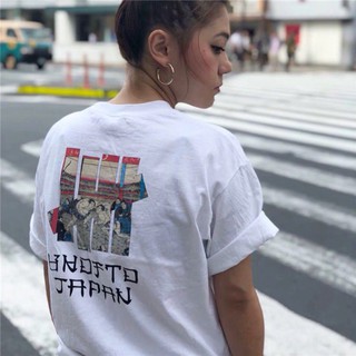 Undefeated เสื้อยืดแขนสั้นสําหรับผู้ชายและผู้หญิง Wudao Limited Ukiyo-e Sumo