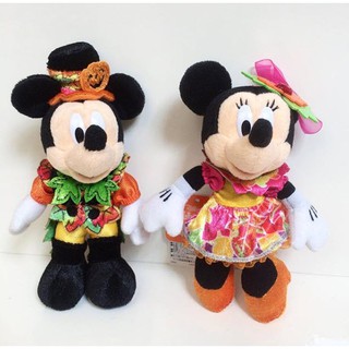 พวงกุญแจเข็มกลัดคู่ มิกกี้มินนี่ Disney Mickey Minnie Halloween 2013