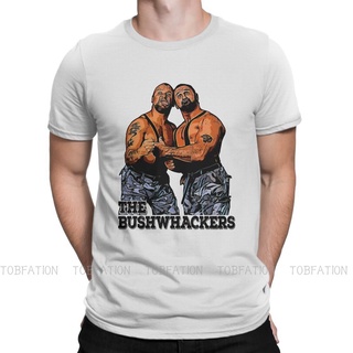 เสื้อยืดผู้ชาย GILDAN เสื้อยืด พิมพ์ลาย The Bushwhackers Razor Ramon Wwe Wrestling Bad Guy สําหรับผู้ชาย S-5XL