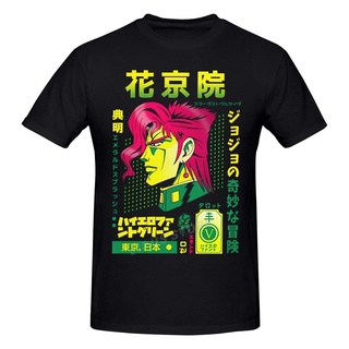 เสื้อยืดแขนสั้น ผ้าฝ้าย พิมพ์ลายกราฟฟิค Jojo Bizarre Adventure Noriaki Kakyoin สไตล์ญี่ปุ่น สําหรับผู้ชาย