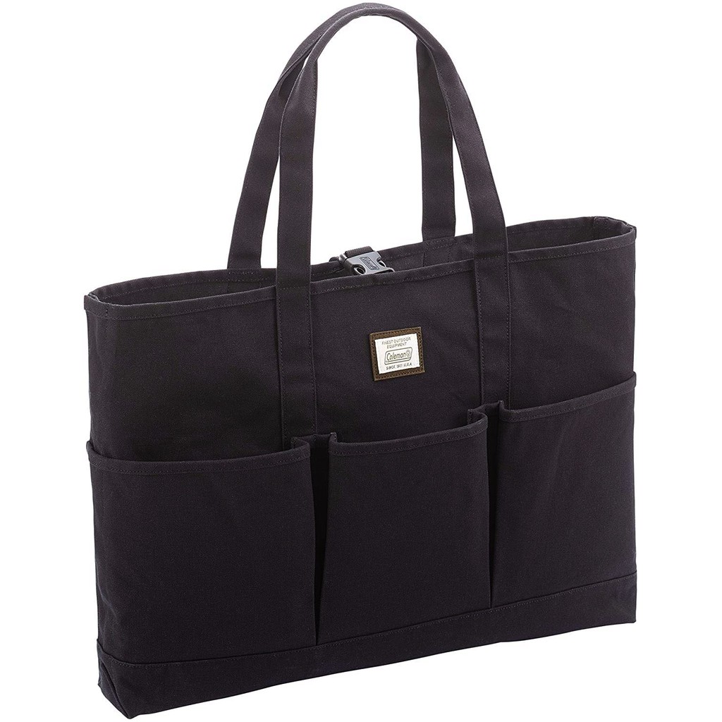 coleman-gear-tote-m-black-กระเป๋าอเนกประสงค์-ขนาดกลางใส่ตะเกียงน้ำมันขนาดใหญ่ได้ของอื่นอีกมากมาย