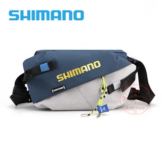 ใหม่ SHIMANO กระเป๋าคาดอก กระเป๋าสะพายไหล่ อเนกประสงค์ กันขโมย เหมาะกับการพกพาเดินทาง เล่นกีฬา ขี่จักรยาน ตกปลา 2023