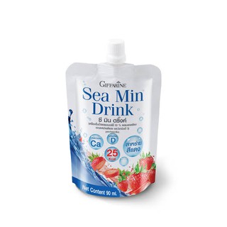กิฟฟารีน ซีมิน ดริ๊งค์ -Sea Min Drink  #แพ็ค 6 ซอง สินค้าจัดส่งฟรี!! มีบริการเก็บเงินปลายทาง