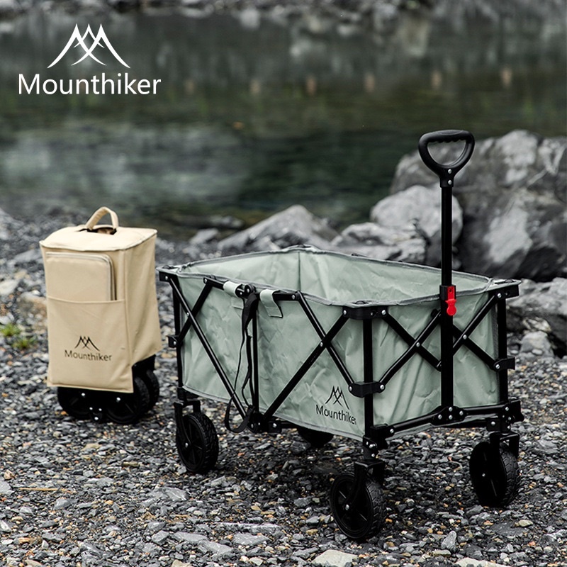 โค้ด11-11-s010dd11-mounthiker-outdoor-wagon-รับน้ำหนักได้-80-kg-รถเข็นพับได้ขนาดเล็ก