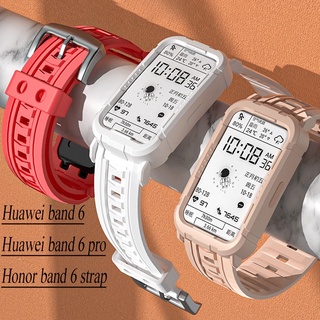 สินค้า สายนาฬิกาข้อมือซิลิโคนแฟชั่นสําหรับHonor Band6 Huawei Band 6/6Pro
