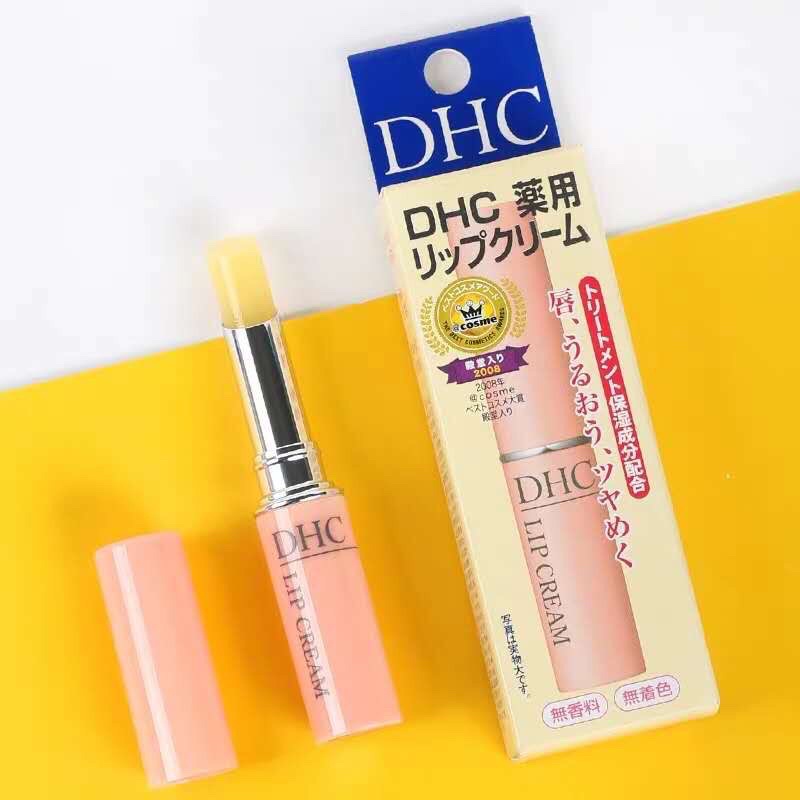 DHC Lip Cream ดีเอชซี ลิปครีม บำรุงริมฝีปากให้ชุ่มชื่น ยอดขายดีอันดับดี