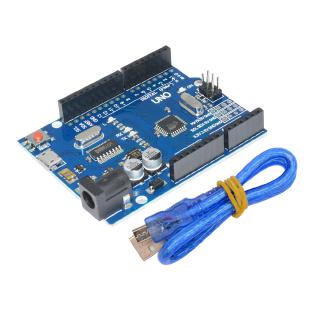 DIYMORE A rduino R3 ATMEGA328P-16AU CH340G Micro USB คณะกรรมการที่มีคณะกรรมการสายเคเบิลสำหรับ A Rduino