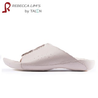 สินค้า Rebecca Lim\'s by TALON รุ่น Macao สีเบจ รองเท้าแตะเพื่อสุขภาพ เบามาก ไม่เสียดสี ช่วยรองช้ำ เท้าแบน กระดูกโปน ปวดหลัง
