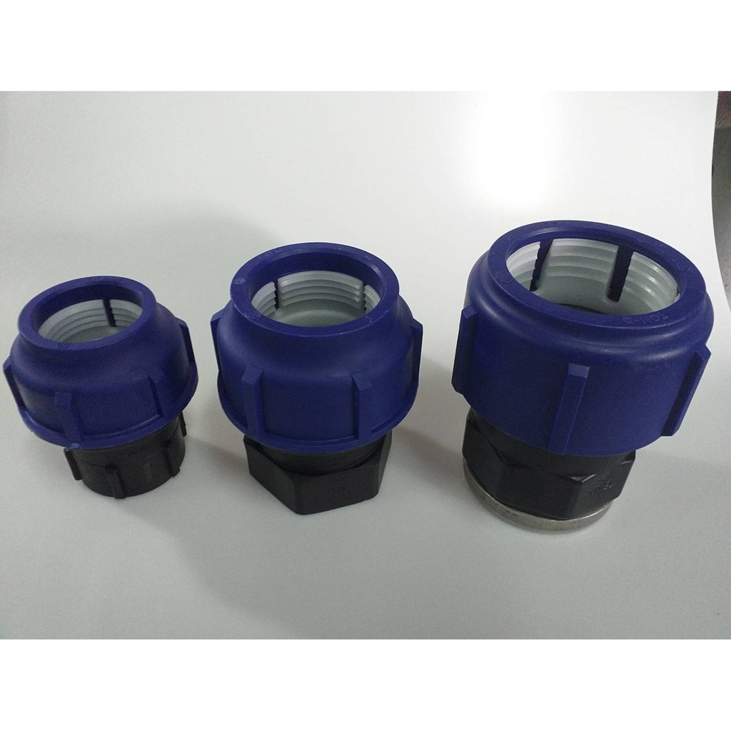 อุปกรณ์ข้อต่อแบบสวมอัด-compression-fitting-ข้อต่อตรงเกลียวใน-20mm25mm32mm