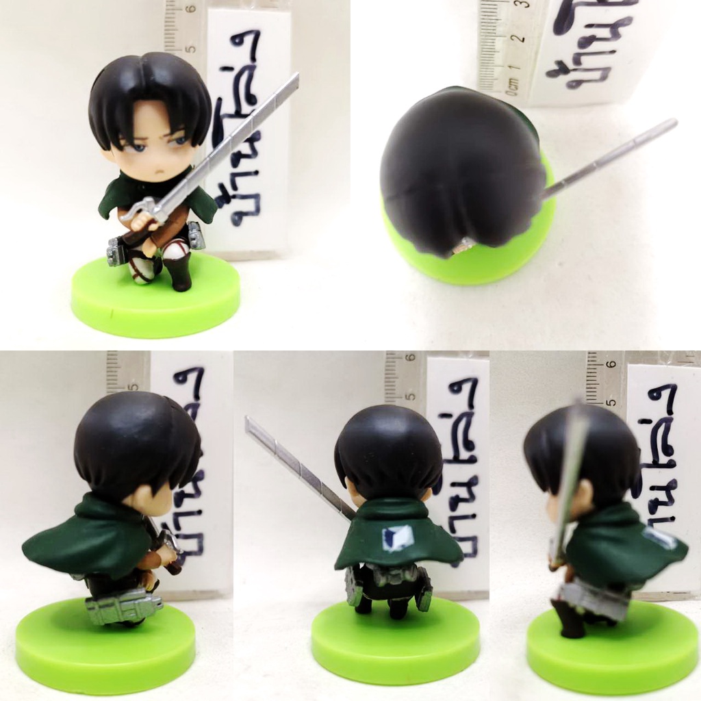 แท้-มือสอง-banpresto-loot-crate-attack-on-titan-levi-mini-figure-ลีวาย