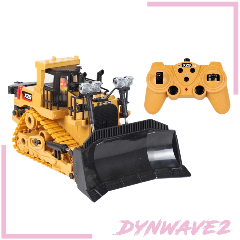 dynwave2-ของเล่นเครื่องเล่นเสียงไฟฟ้า-rc-bulldozer-light-amp-เครื่องยนต์ขับเคลื่อนรถยนต์